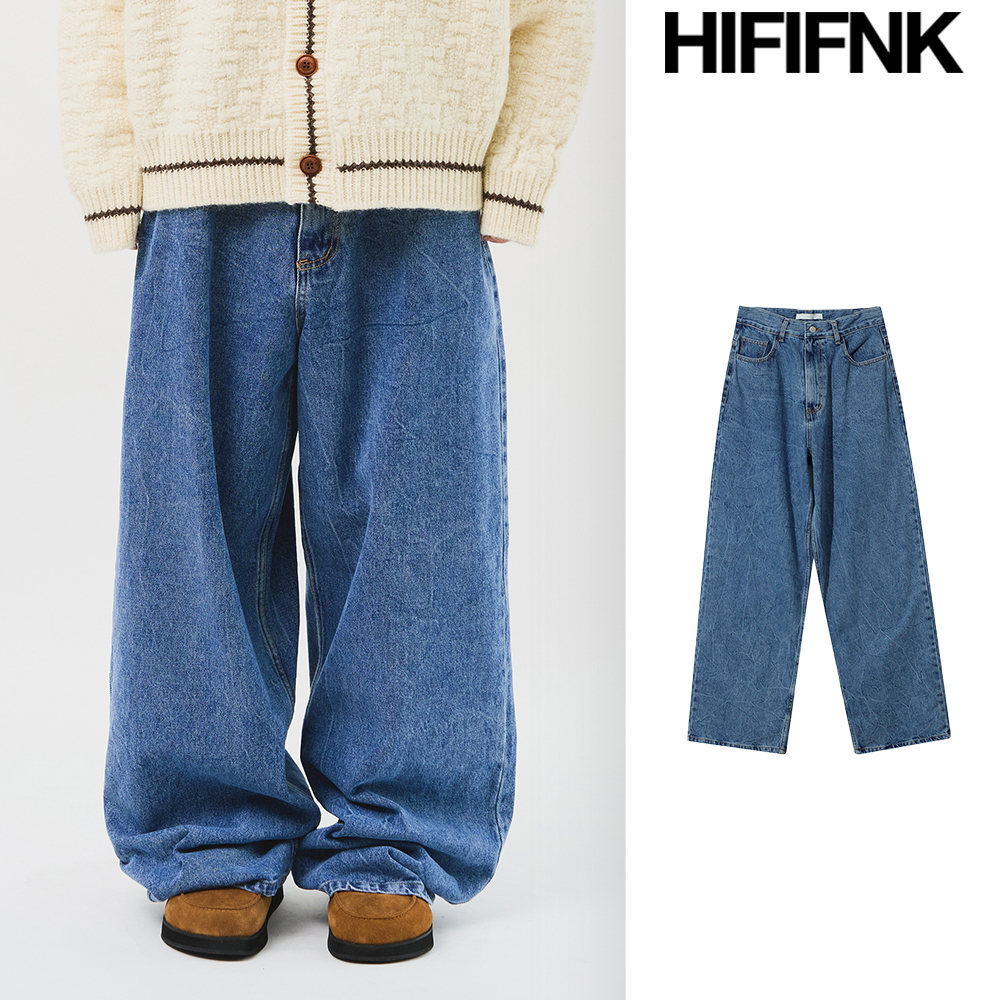 【HI FI FNK】Max Wide Denim