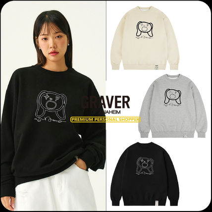 [GRAVER]★25SS★韓国人気★SPORTY GRAR COLLAR SWEATSHIRT 韓国ファッション GRAVER(グレーバー) スウェット・トレーナー