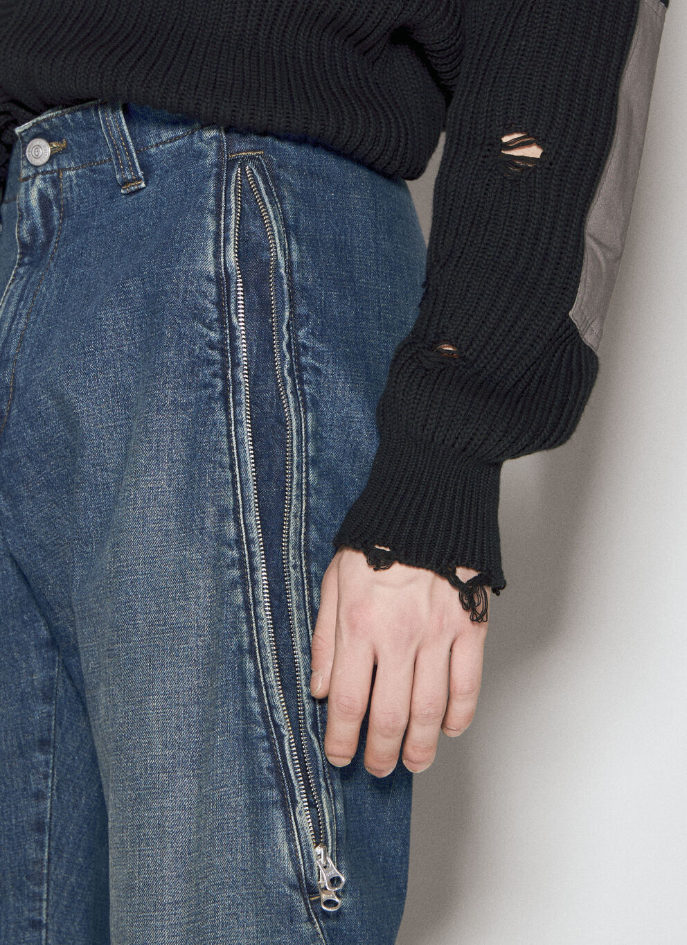 MM6 Maison Margiela ストレートレッグ ジーンズ ブルー (MM6