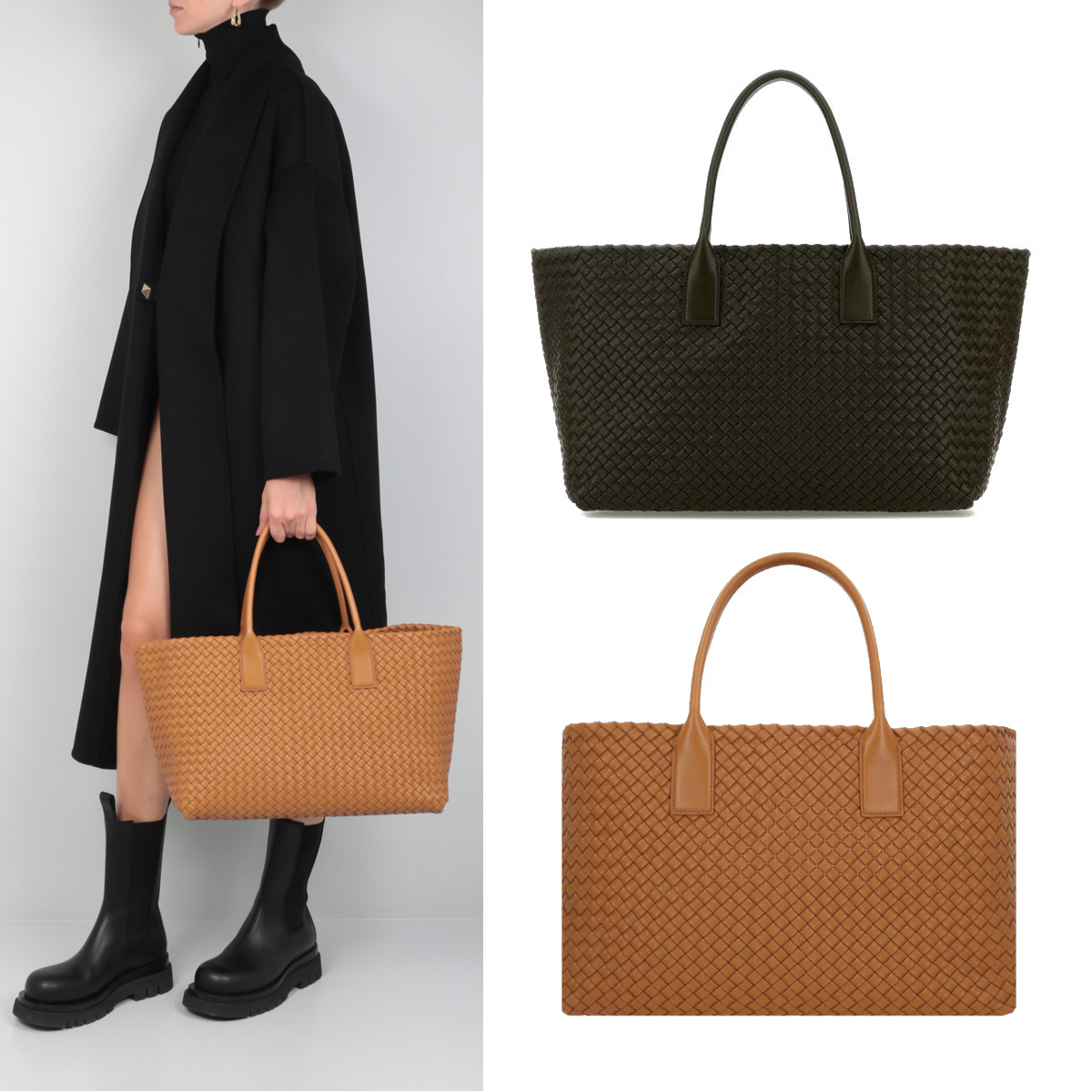 BOTTEGA VENETA / ミディアム カバ トートバッグ