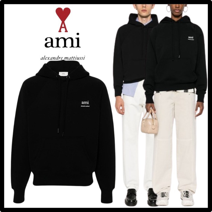 【AMI PARIS】パーカー ユニセックス 関税送料込み☆