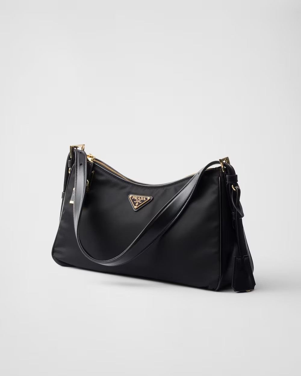 《送料無料》PRADA Prada Aimee large Re-Nylon and leather