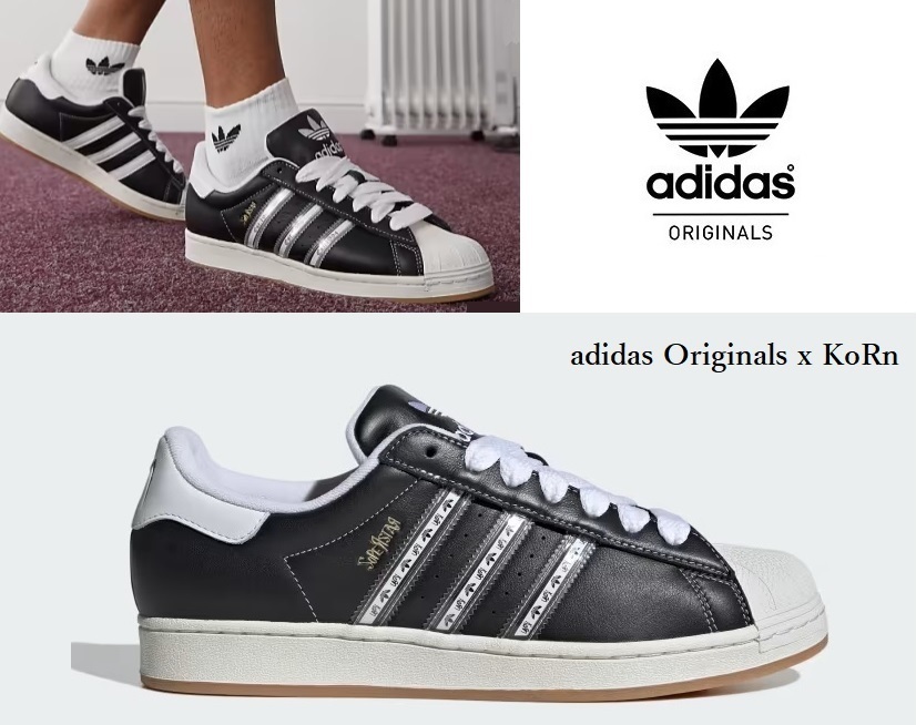 ☆コラボ☆adidas Originals x KoRn Superstar Core Black