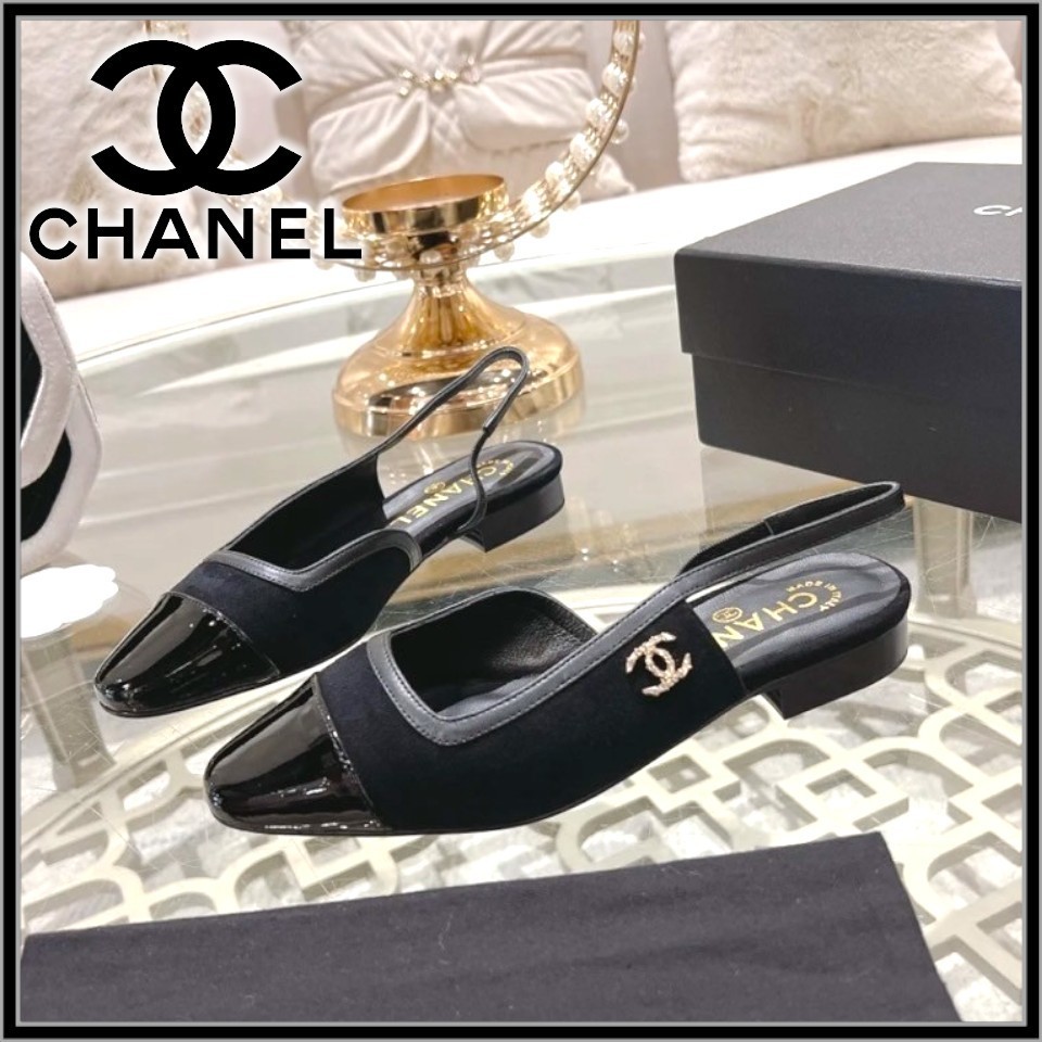 オフィススタイルにも◎【CHANEL】サンダル