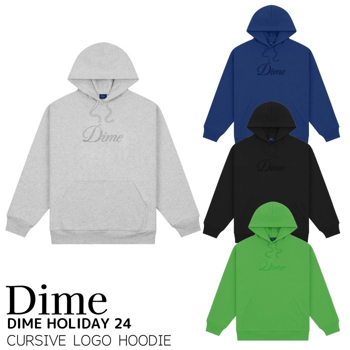 【Dime】CURSIVE LOGO HOODIE