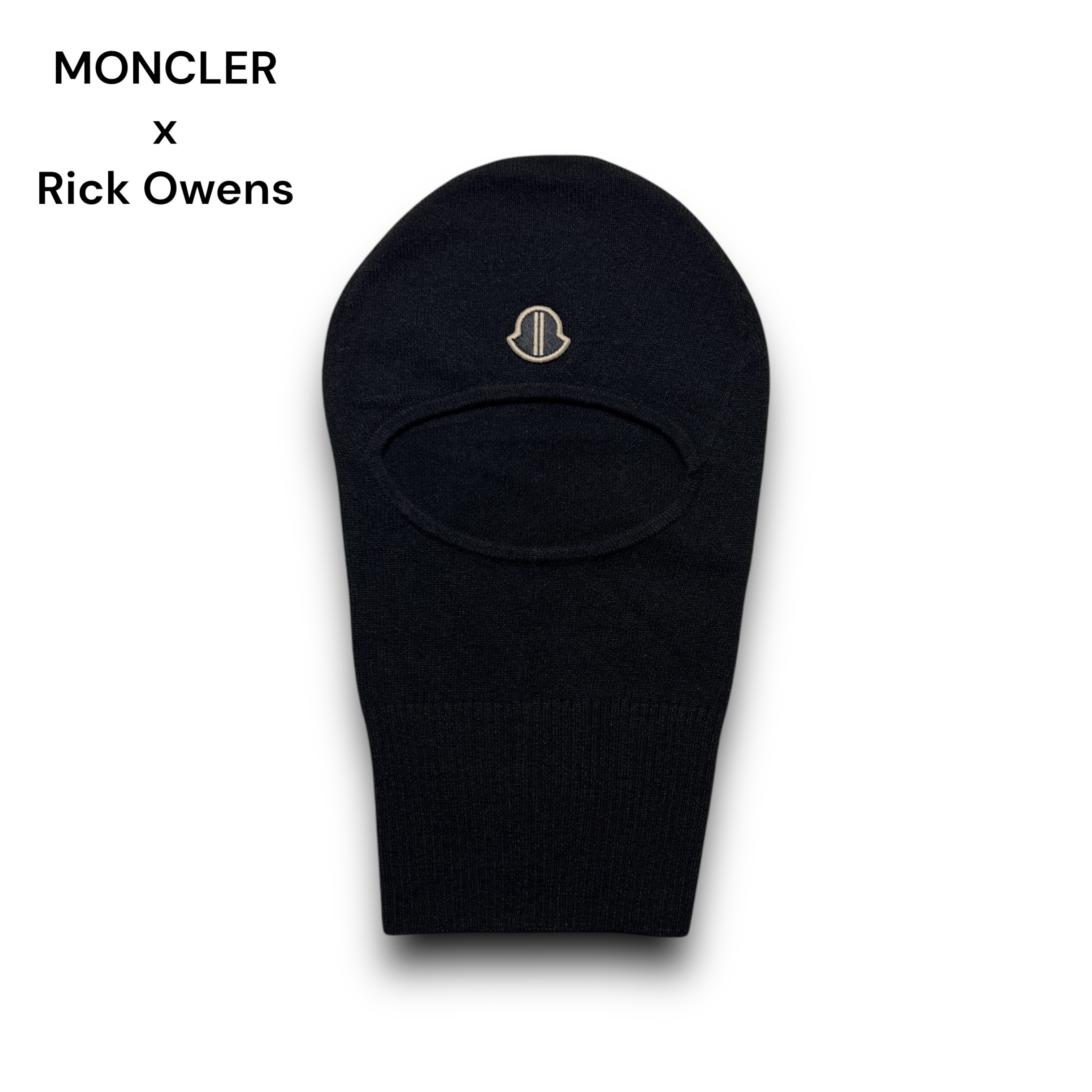 MONCLER x Rick Owens knit skull バラクラバ