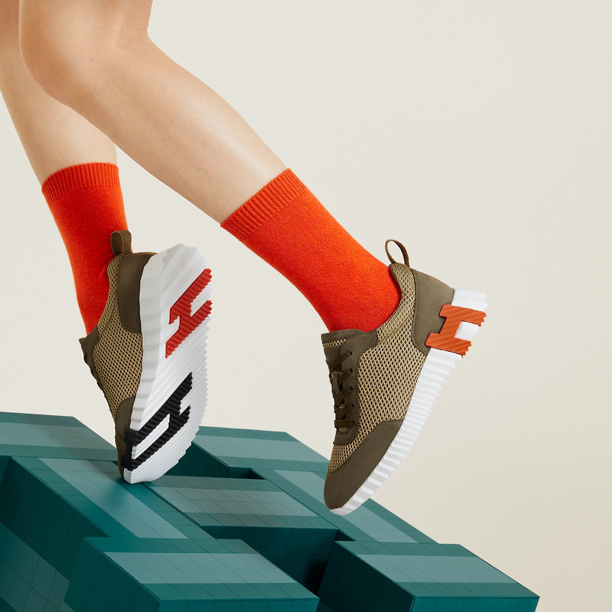 カジュアルなスタイルに♪【HERMES】《Bouncing》スニーカー