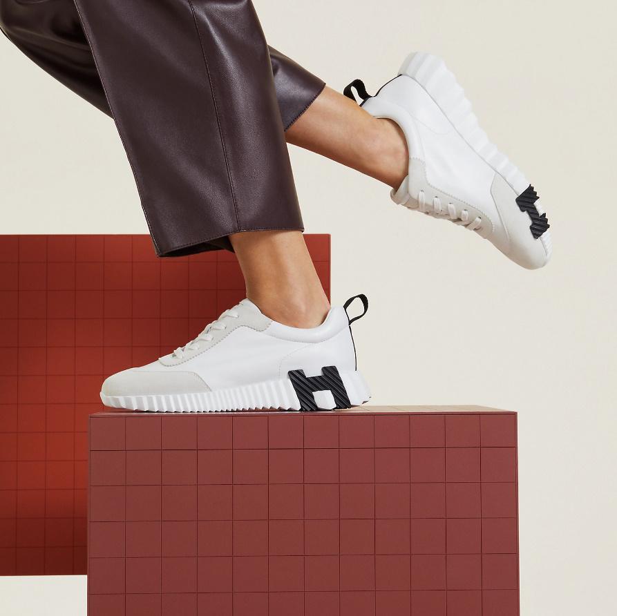 どんなコーディネートにも♪【HERMES】《Bouncing》スニーカー