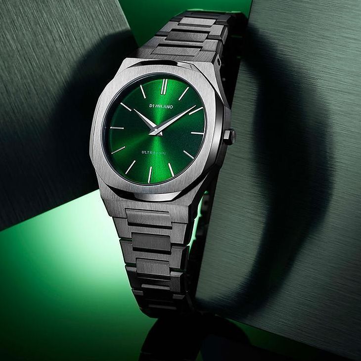 D1 MILANO★Ultra Thin 超薄型ブレスレット 34mm [Petite Moss]
