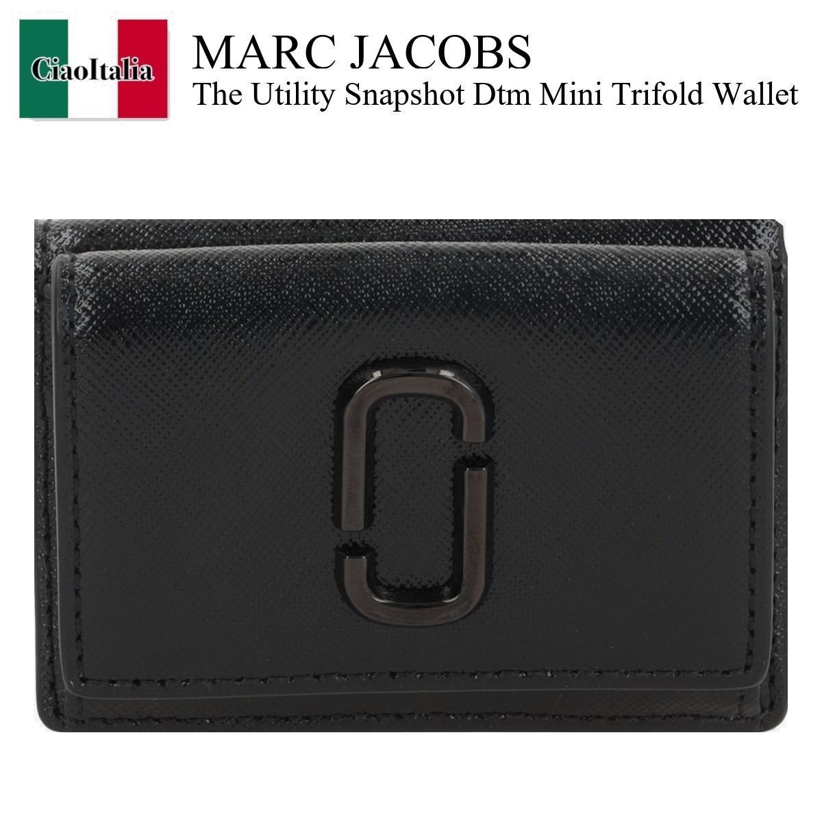 折りたたみ財布 Marc Jacobs The Utility Snapshot Dtm Mini Trifold Wallet