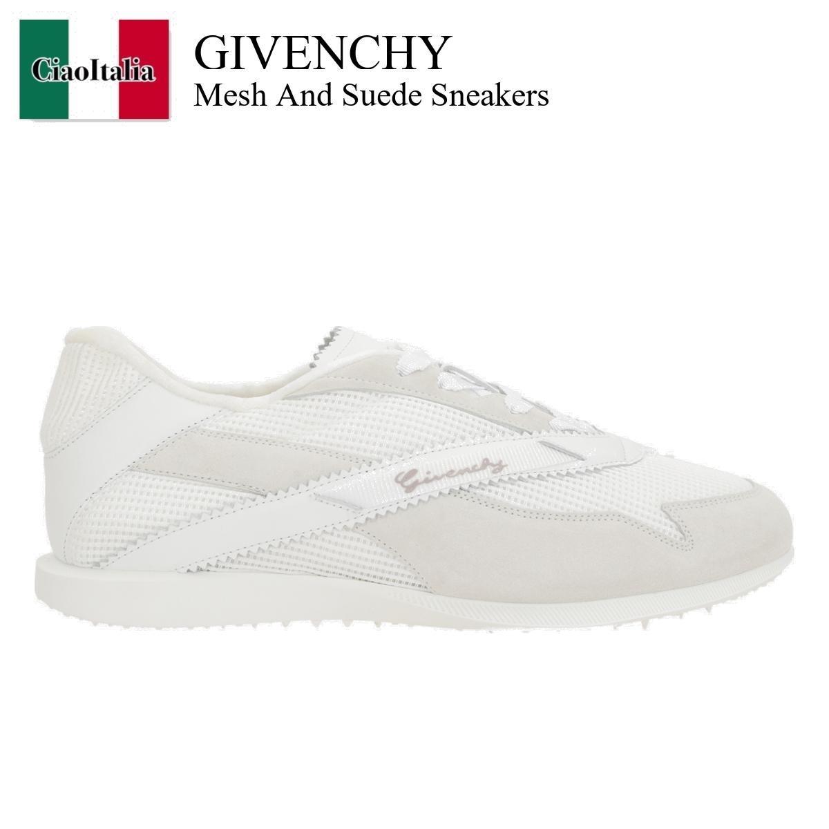 スニーカー Givenchy Mesh And Suede Sneakers