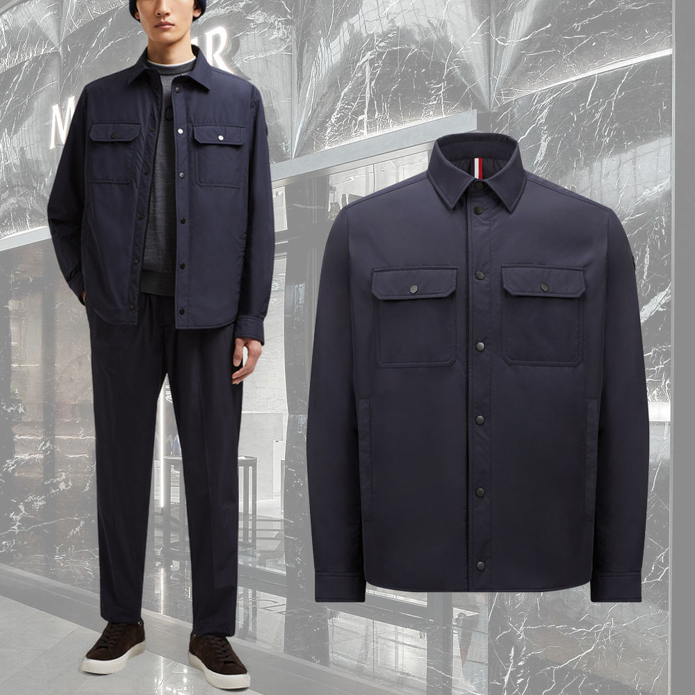 【MONCLER】Oustalousダウンシャツジャケット