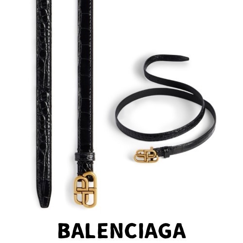 【BALENCIAGA】Bb スーパースリムベルト