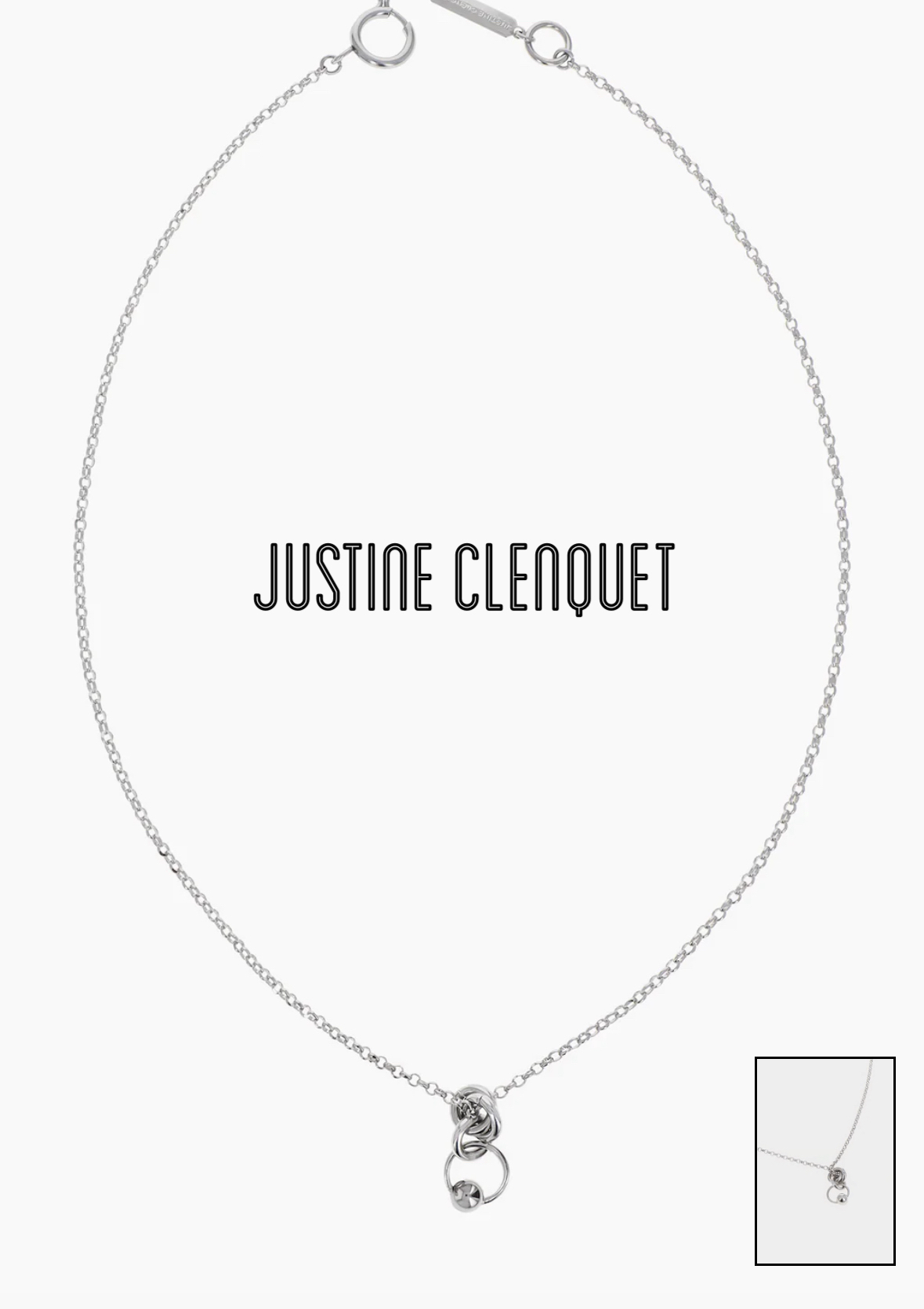 Paris発JUSTINE CLENQUET LAURYNジェンダーレスネックレス
