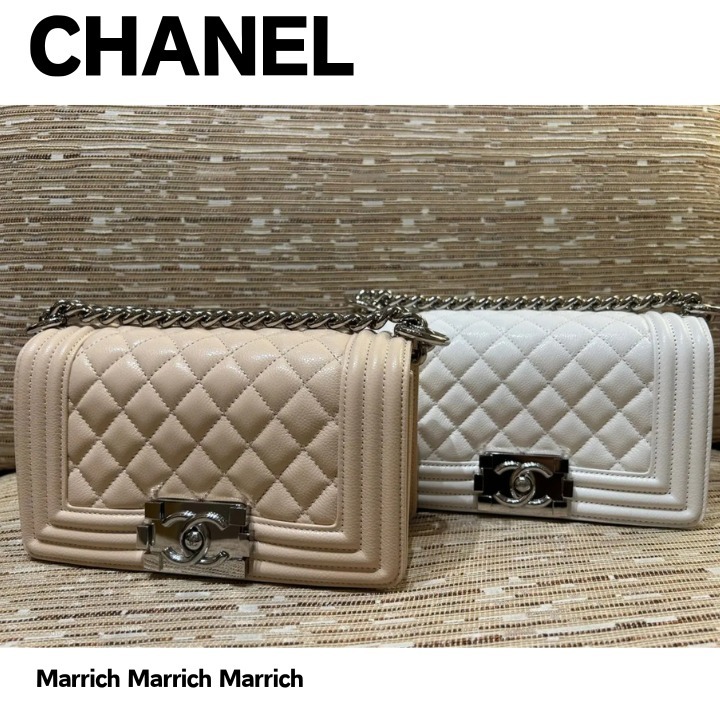 CHANEL《エレガントなフォルム》BOY CHANEL チェーンウォレット