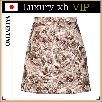 【関税込み】Valentino ピンク ニット ミニスカート ピンク系 VALENTINO(ヴァレンティノ) ミニスカート(レディース
