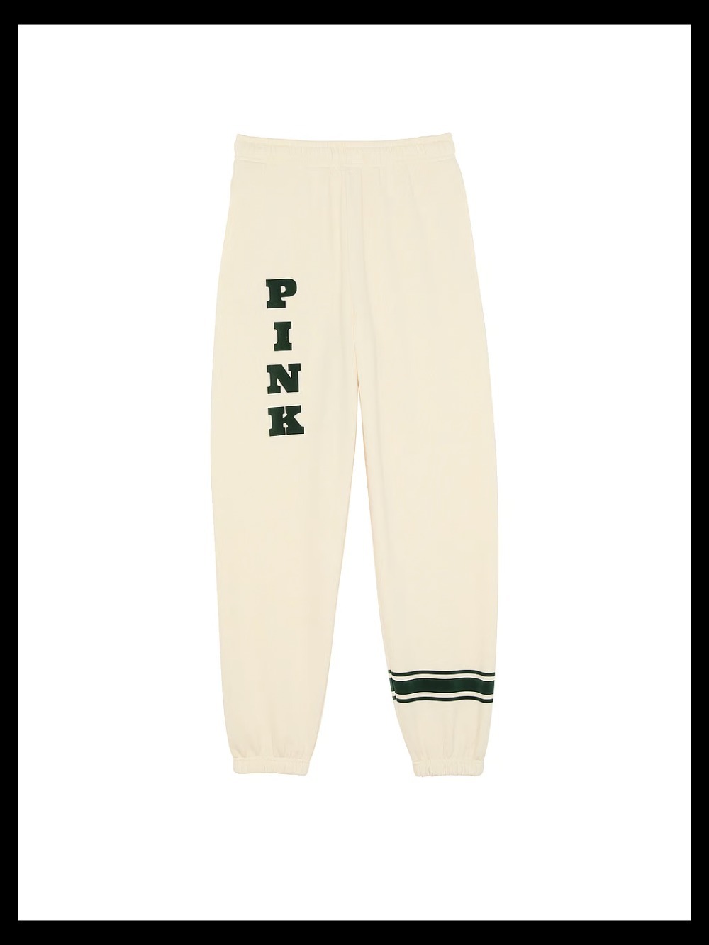 VS＊PINK アイビー フリース キャンパス スウェットパンツ