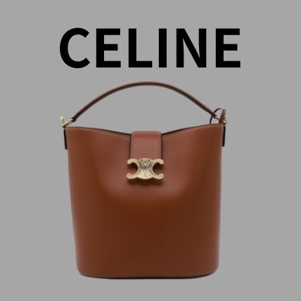 CELINE ルイーズバッグ スムースカーフ バケット