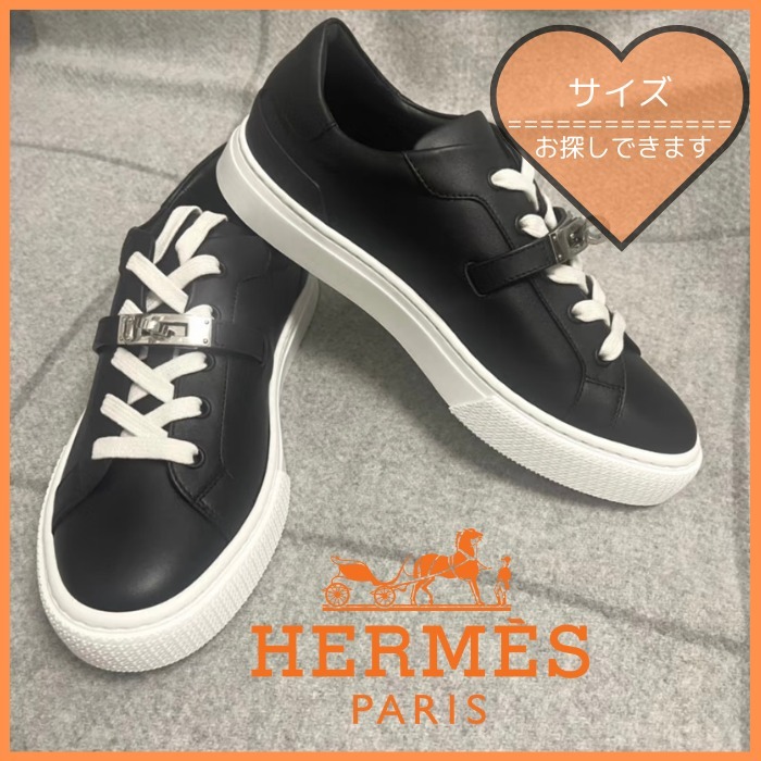 【ケリー金具が印象的】HERMES スニーカー デイ