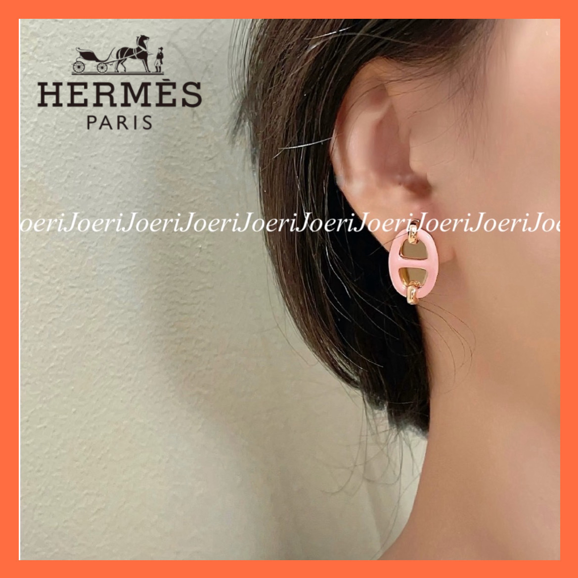 【耳元に輝きを♪】HERMES ミニ マイヨン ピアス