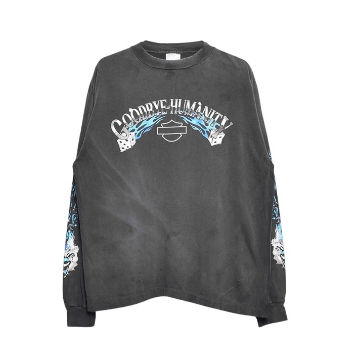 【Saint Mxxxxxx】L/S TEE / BTFL BASTARS / BLACK 要在庫確認