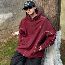 5色 マウンテンパーカー フード付き アウトドア 防水 長袖 4