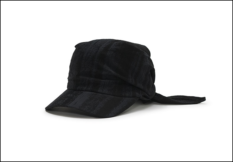 [awesomeneeds]☆Best☆スカーフキャップ Jacquard black