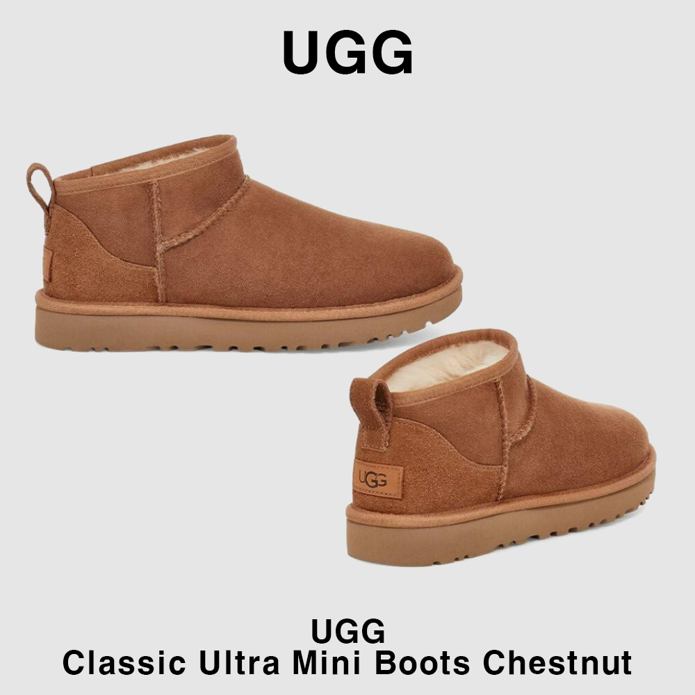 【UGG】 正規品★ (W) Classic Ultra Mini Boots Chestnut