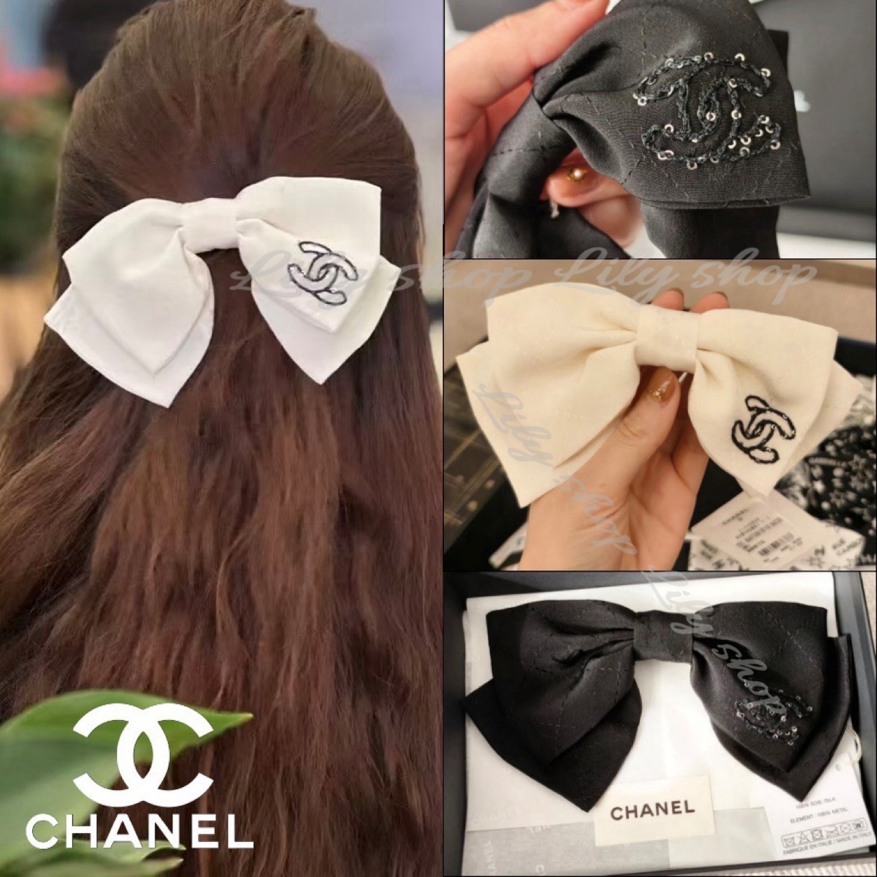 【フェミニンな印象♪】CHANEL バレッタ