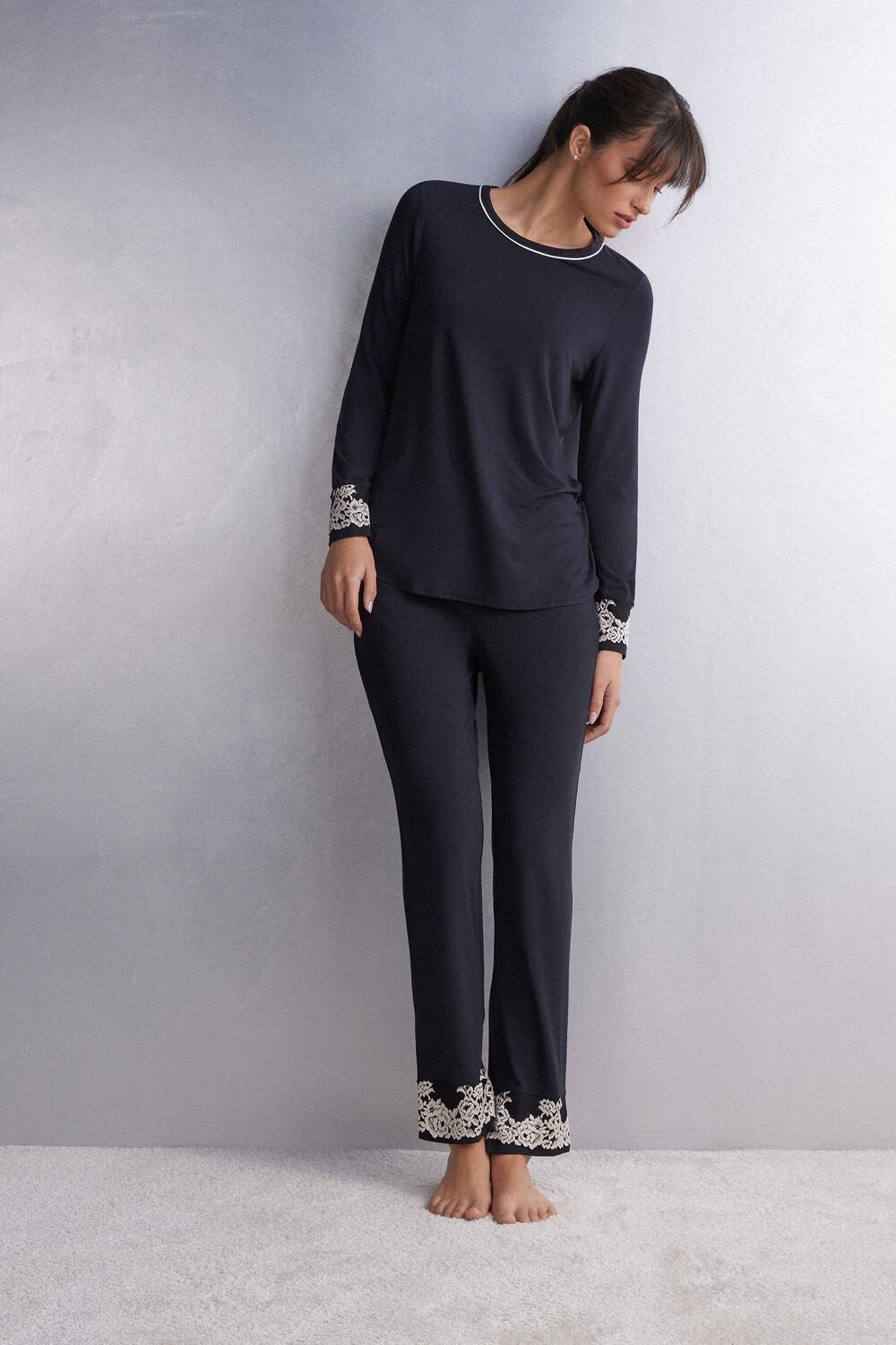 intimissimi パンツ Pantalon en modal PRETTY FLOWERS