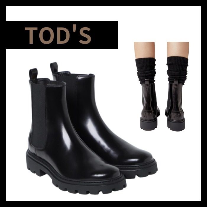 TOD'S ブーツ 黒
