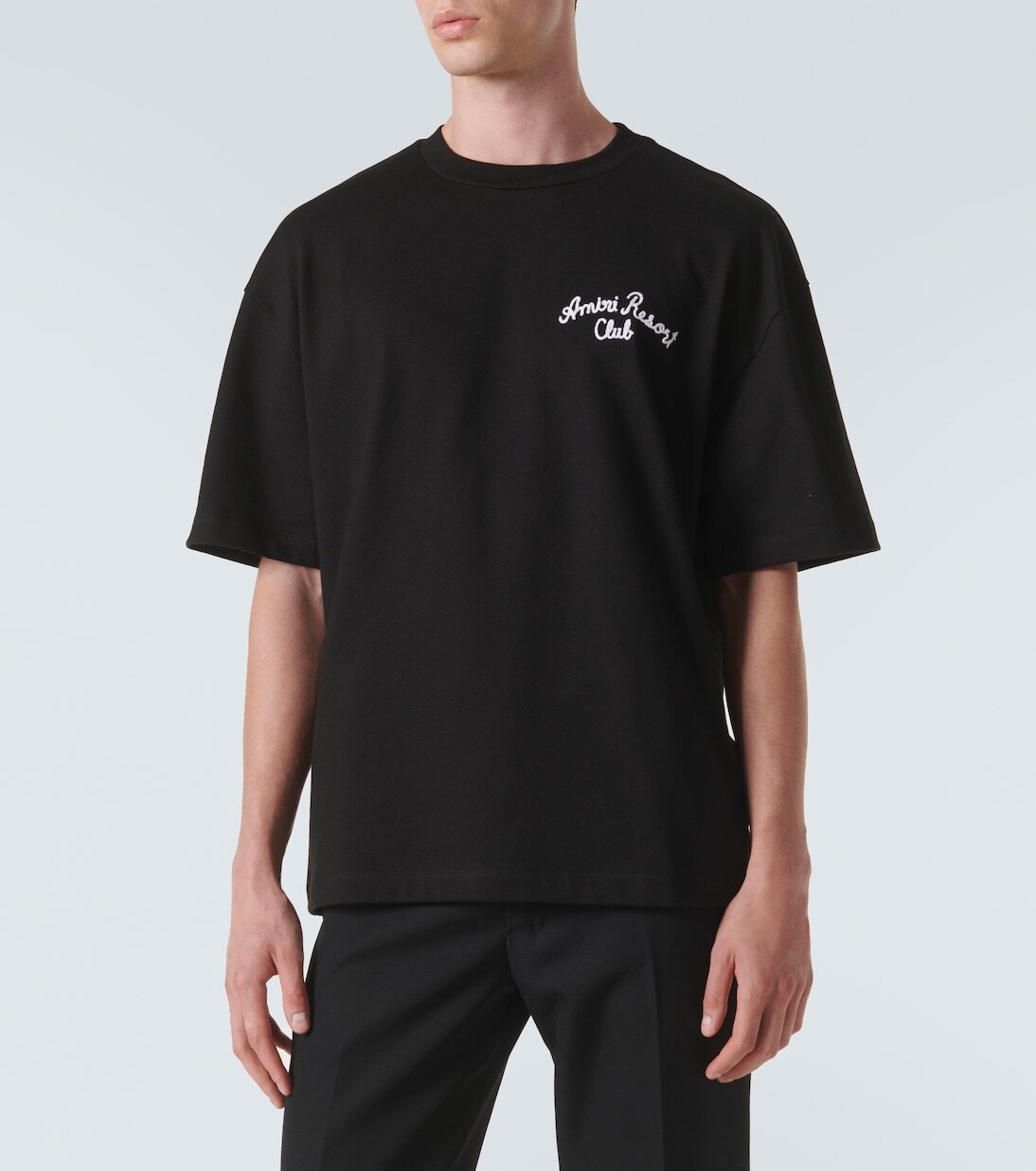 【AMIRI】ペガサス プリント ジャージー Tシャツ 希少】AMIRI プリントコットン混ジャージーTシャツ ブラック