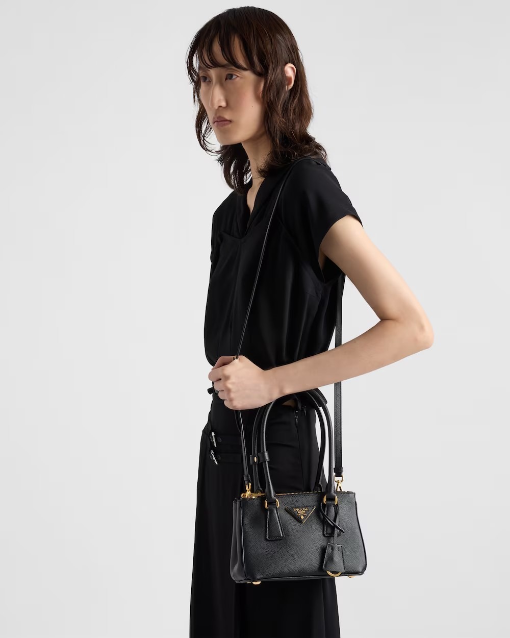 《送料無料》PRADA Prada Galleria Saffiano leather mini-bag