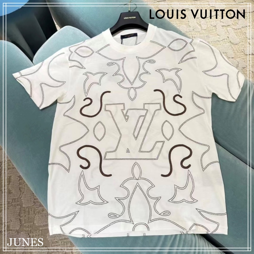 今期の新作！！【LOUIS VUITTON】エンブロイダードTシャツ