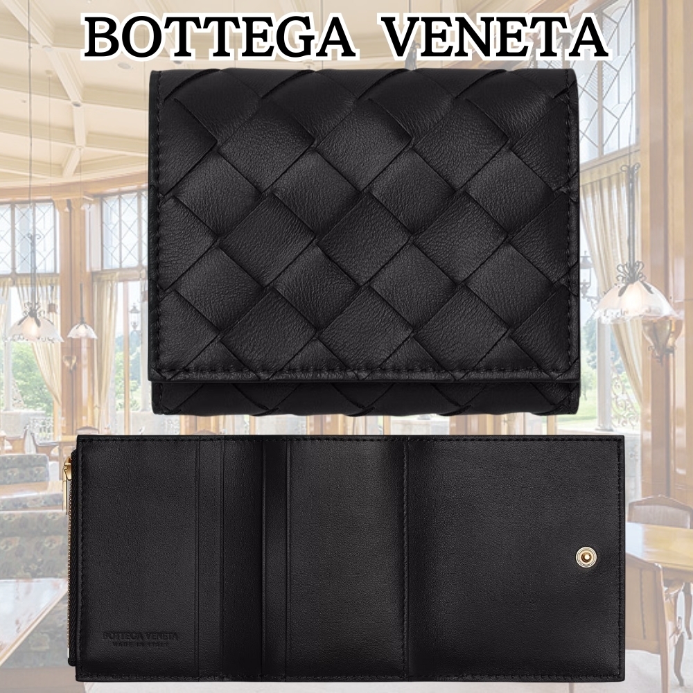 BOTTEGA VENETA*素敵なプレゼント*スモール 編み込み ウォレット