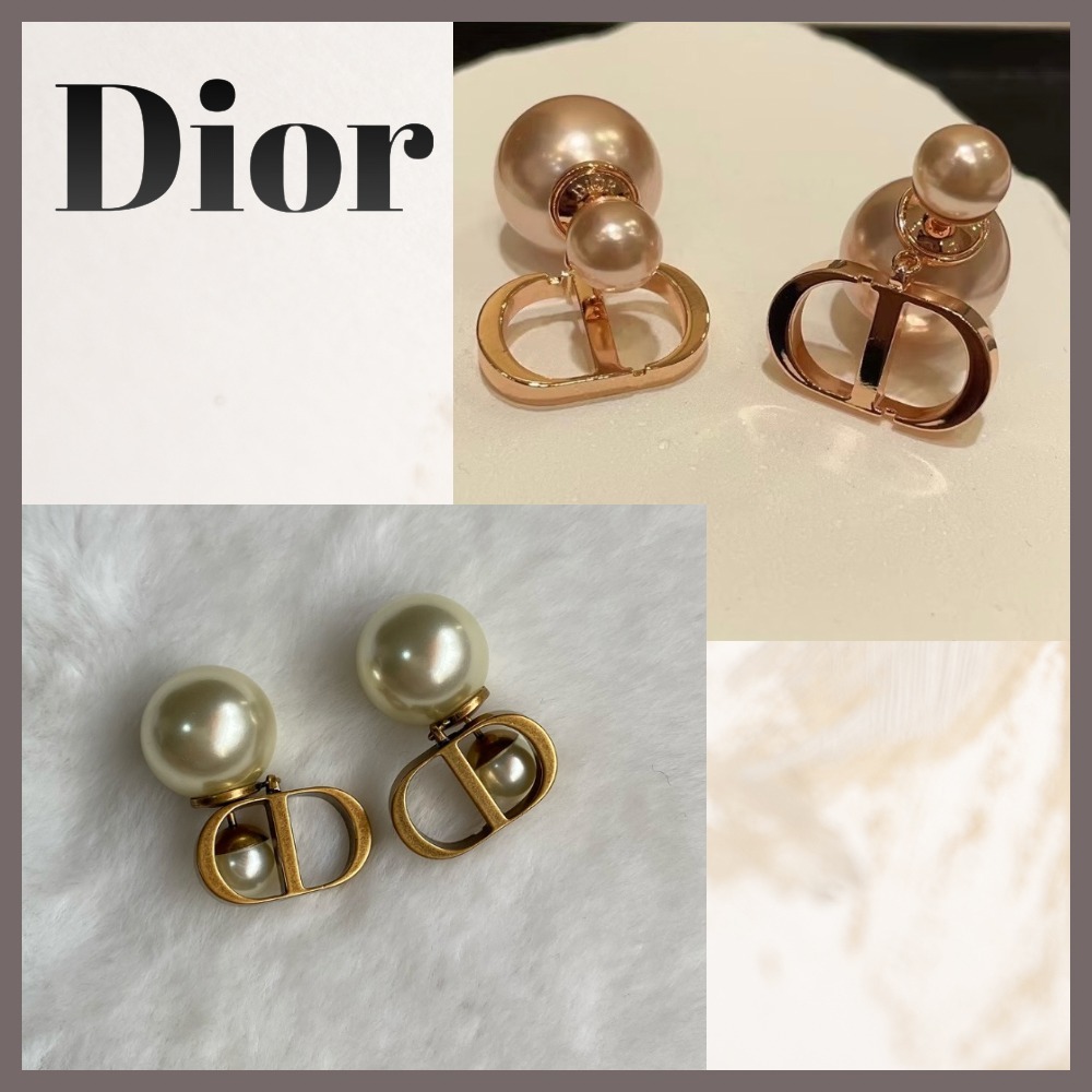 パールが上品♪】Dior Tribales ピアス