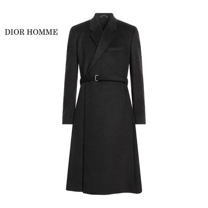 激安店舗 カシミヤタッチ!! C770 DIOR コート チェスター ディオール ジャケット・アウター