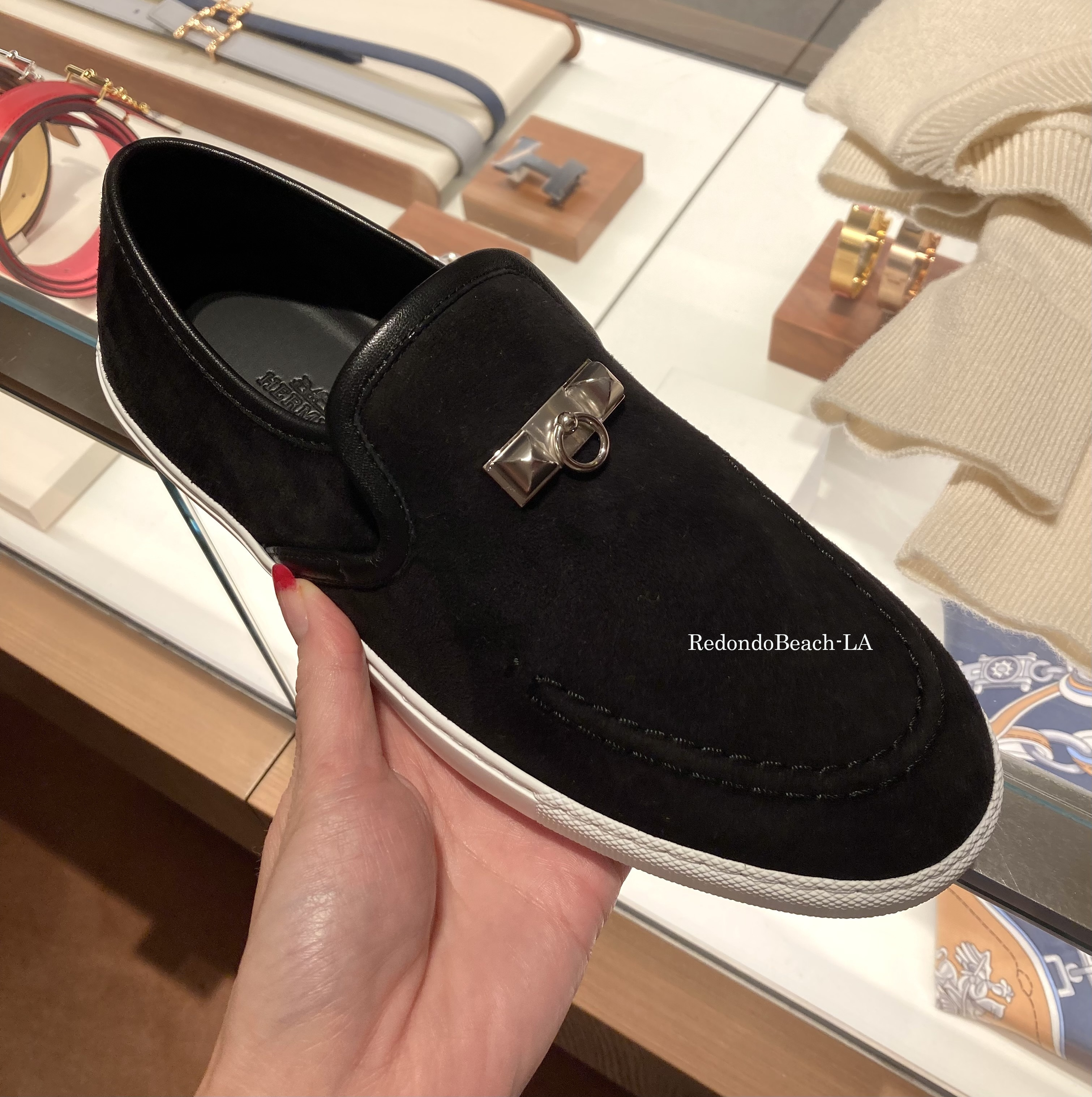 【メドールスタッズ】HERMES★モカシン《ジュール》 ローファー