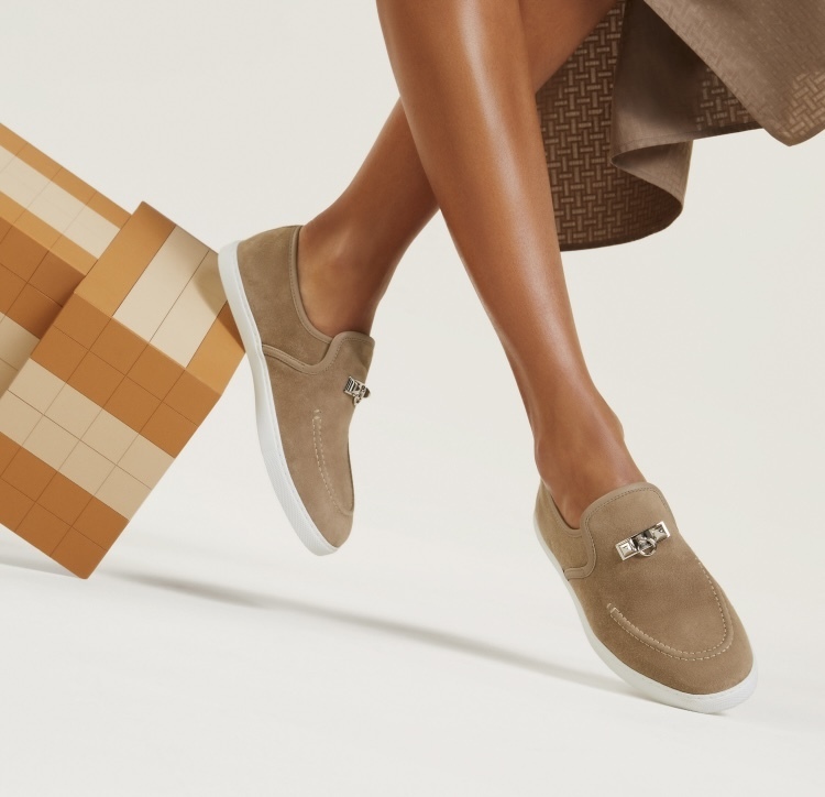 【メドールスタッズ】HERMES★モカシン《ジュール》 ローファー
