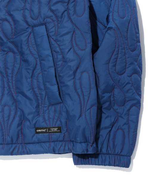 アウターその他 CRITIC FLAME QUILTING JUMPER LIGHT GRAY CTJKDD001LG CRITIC FLAME QUILTING JUMPER NAVY CTJKDD001NV