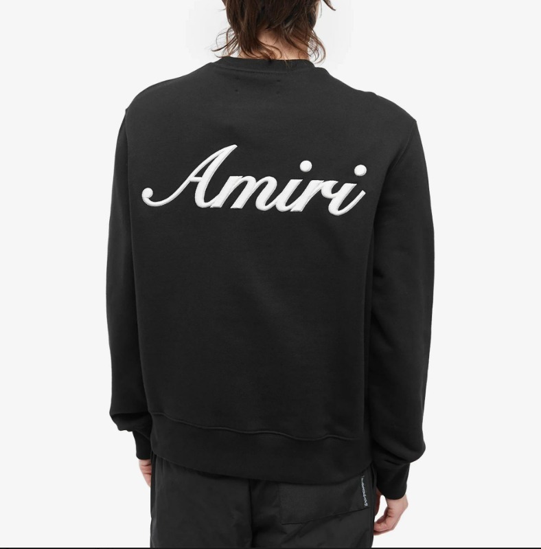 関税送料込み【AMIRI】アミリ コットン スウェットシャツ