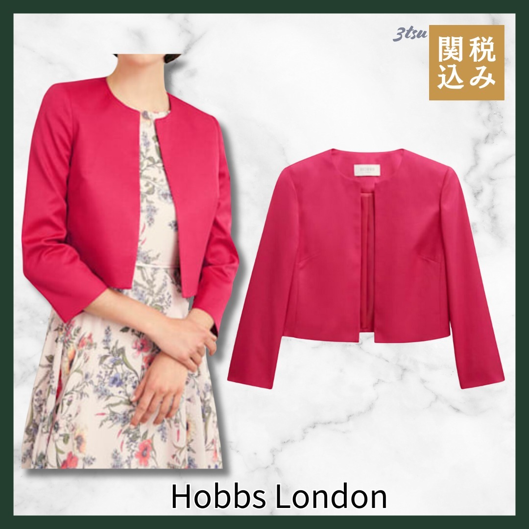 Hobbs London★エリゼ ジャケット ピンク レディース