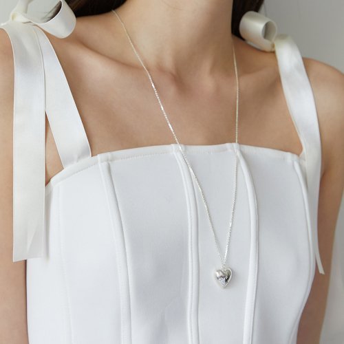 ネックレス・ペンダント TATIANA Silver 925 Twinkle Heart Necklace NZ2113 5003720175