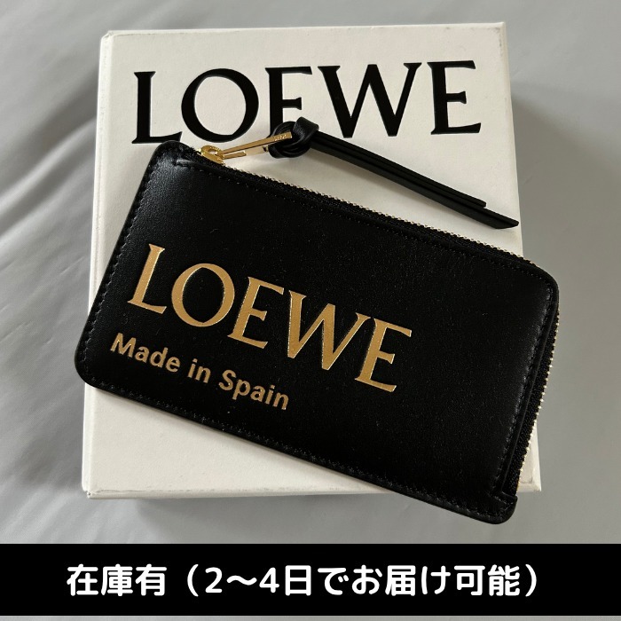 ショッパー付き！【LOEWE】ロゴプリント フラグメントケース
