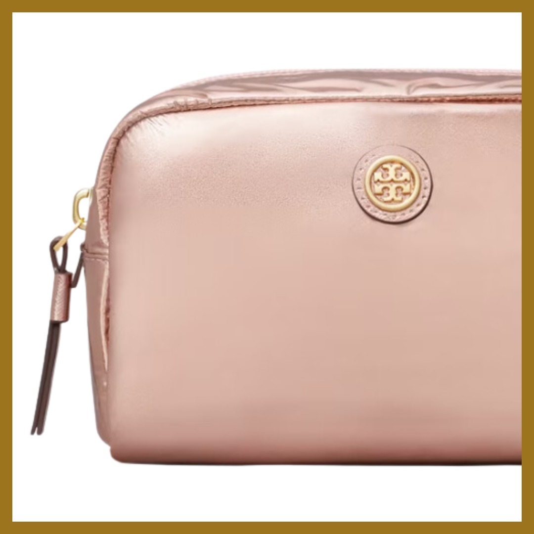 毎日活躍 *TORYBURCH* ヴァージニア カーブコスメティックケース