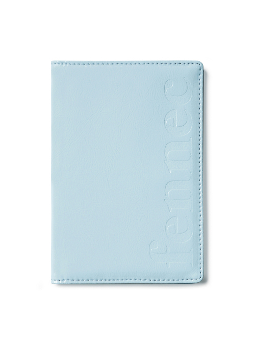 折りたたみ財布 FENNEC CRINKLE PASSPORT CASE CANDY BLUE FM2PK11CLF