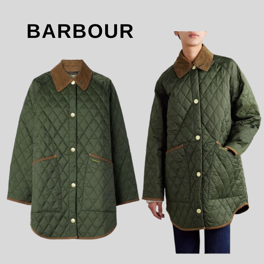 BARBOUR パデッド シェル キルティングジャケット【関税込み】