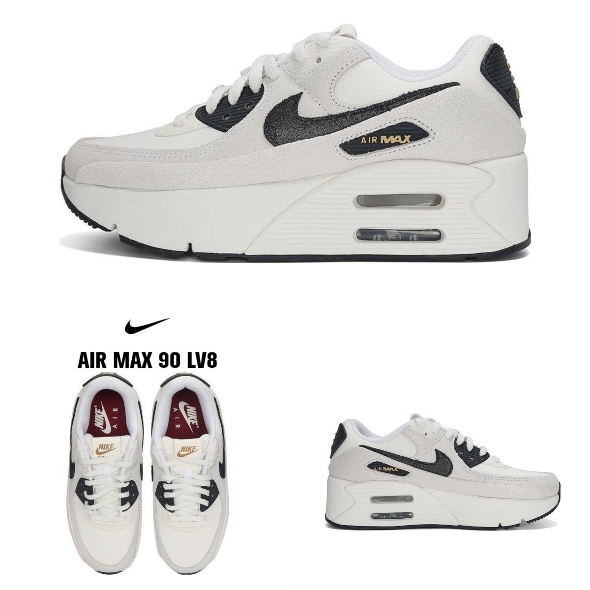 NIKE★AIR MAX 90 LV8 スニーカー HQ3497-100 N328