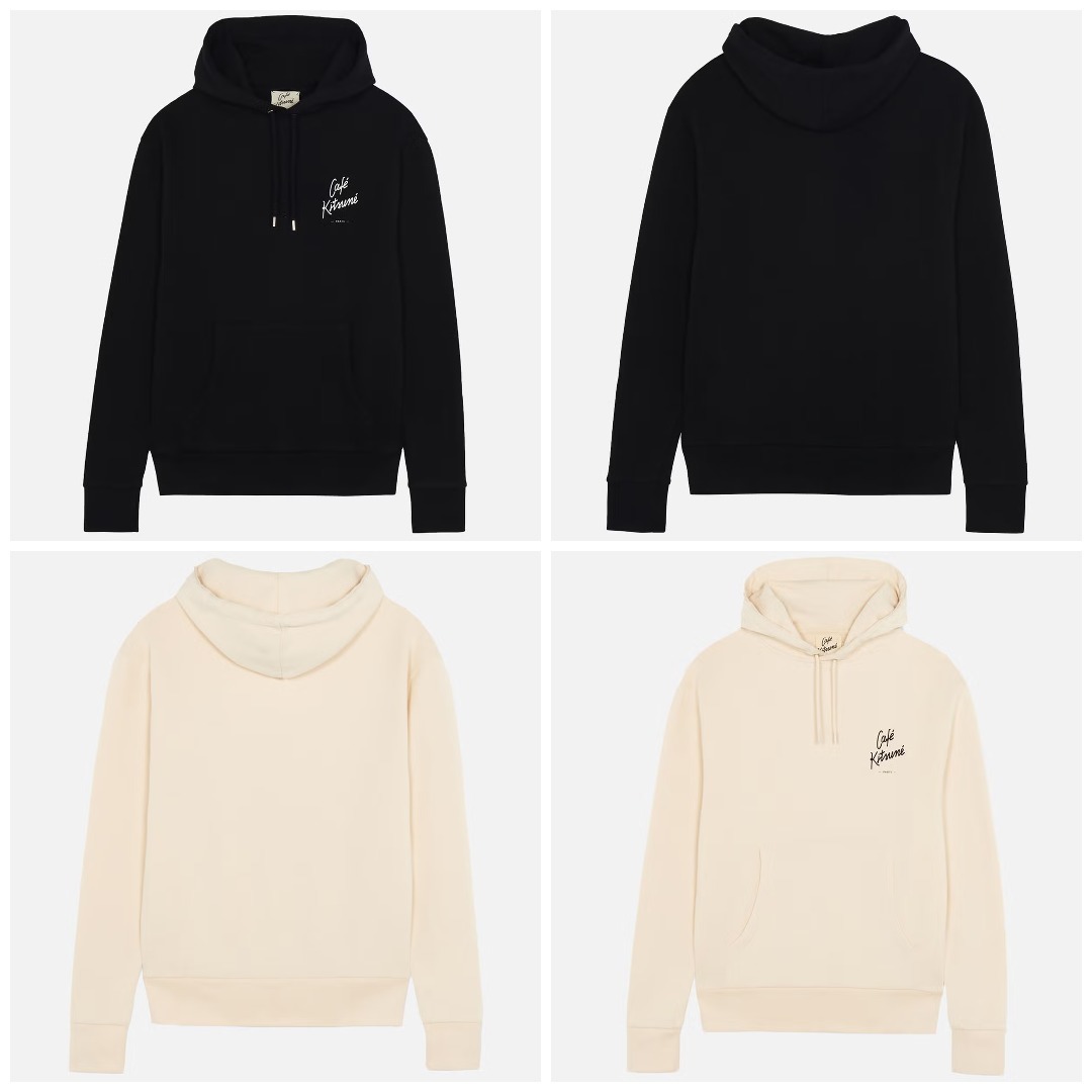 SALE《MAISON KITSUNE》CAFE KITSUNE パーカー ユニセックス