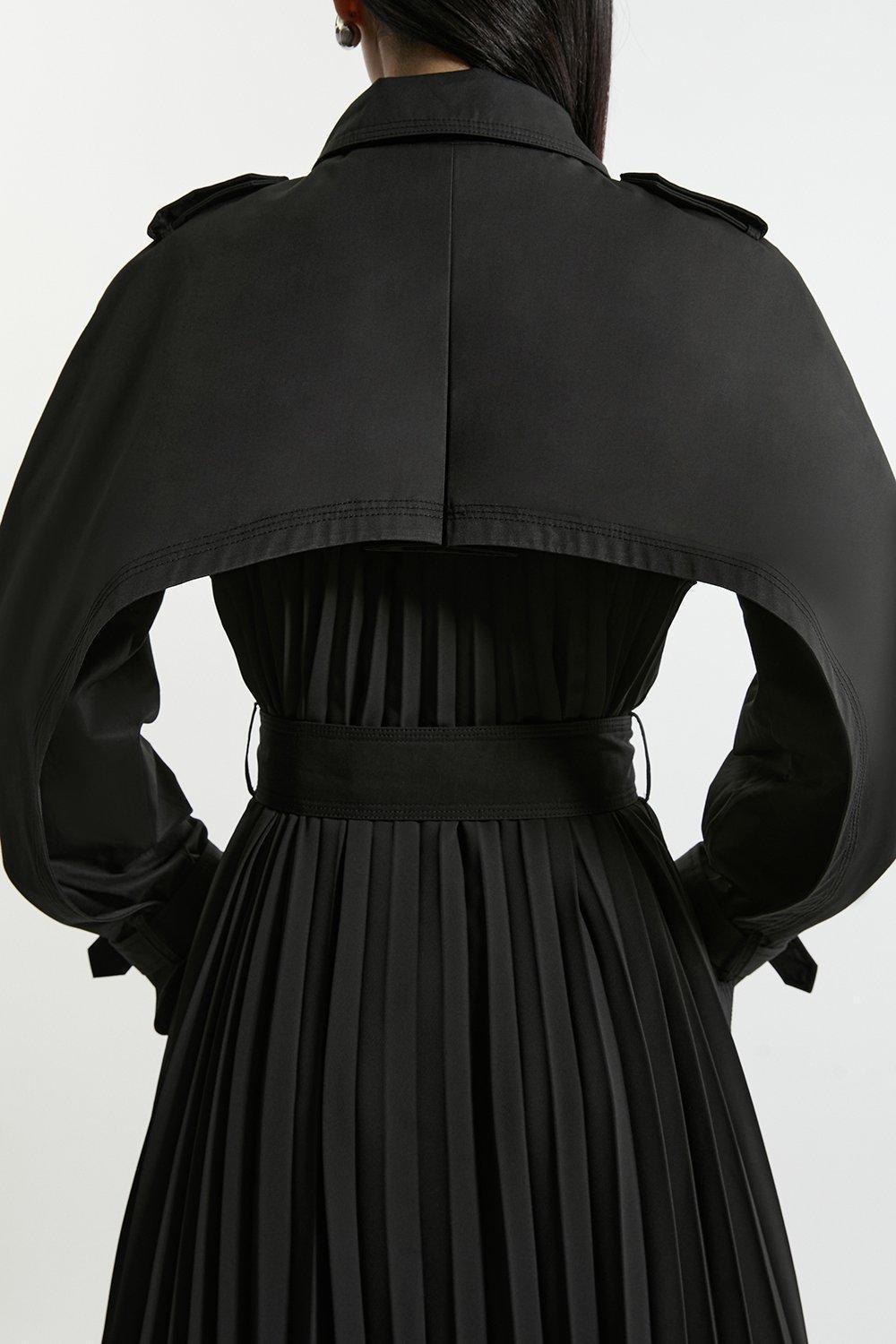 日本未入荷☆Karen Millen プリーツトレンチコート (Karen